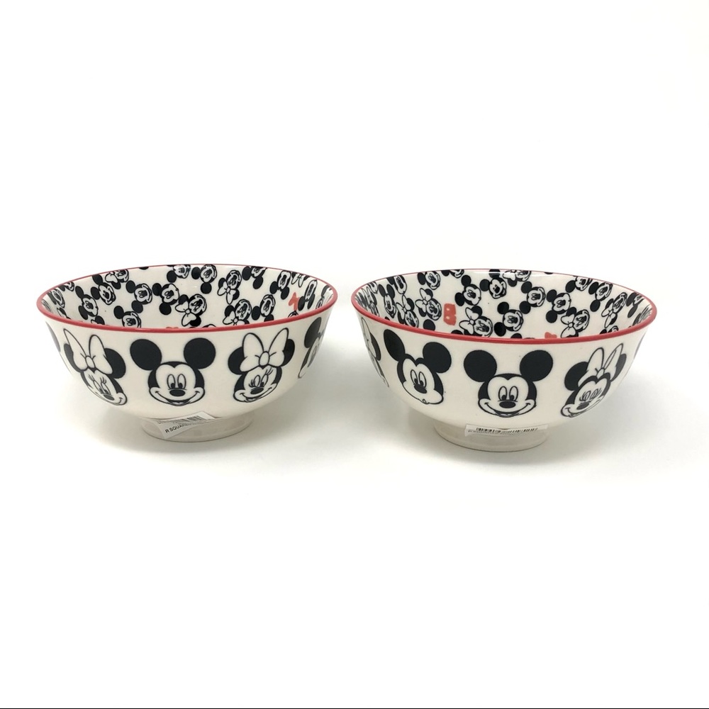 NEW Disney Mickey and Minnie Tidbit Bowl, Set of 2
